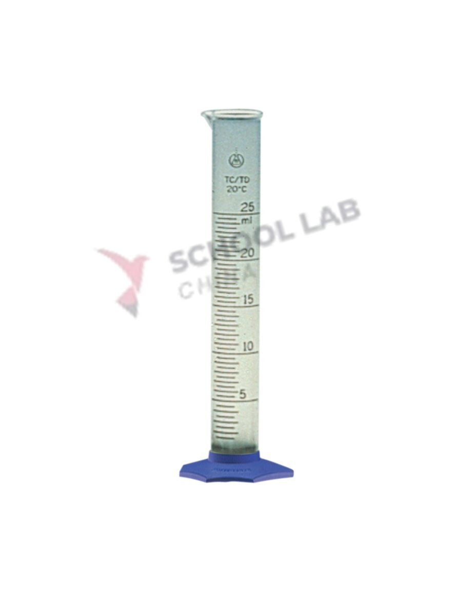 Glass Measuring Cylinder - 25ml - Pack of 2